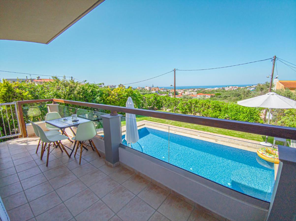 Villa Anastasia Chania ダラトソ エクステリア 写真