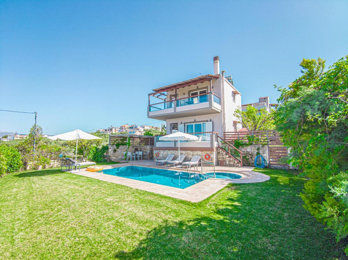 Villa Anastasia Chania ダラトソ エクステリア 写真